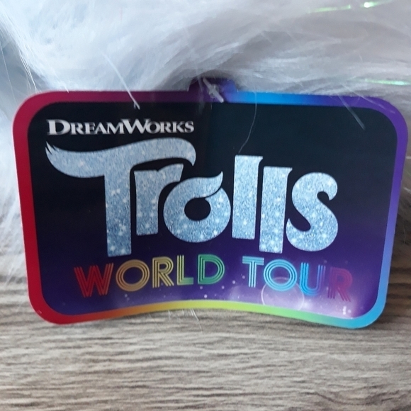 Trolls World Tour blue sparkle plush - Picture 2 of 3